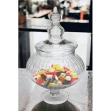 Turuncu Ayaklı Şekerlik ve Lokumluk, 30 Cm, Şık Sunum Aksesuarı