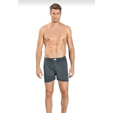 Jiber 127 Erkek Havlu Kemer Penye Boxer 6 Adet