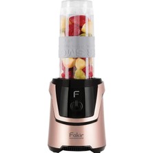 Pembe 2'li Kişisel Blender ve Kahve Öğütücü, Pratik ve Şık Tasarım