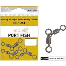 Portfish BL-1014 Ikili Parakete Fırdöndü - No:2/0-1/0