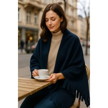 Unisex Polar Omuz Şalı 70X180 cm Kışlık Sıcak Şal Elegantwarm