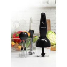 Siyah Mini Blender Seti, Pratik ve Şık Mutfak Ürünü