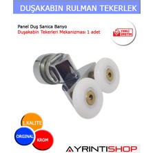 AYRINTISHOP Panel Duş Sanica Banyo Duşakabin Tekerleri Mekanizması 1 Adet