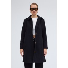 Dikiş Detaylı Tasarım Kaşe Kaban