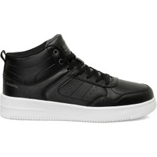 Kinetix Lowner Pu Hı 5pr Siyah Erkek High Sneaker
