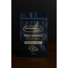 Türk Kahvesi MUHABBETALA TÜRK KAHVESİ 250 GR HER YUDUMDA MUTLULUĞU KEŞFET