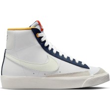 Nike Blazer Mid 77 G S Leather Sneaker Bilekli Krem Spor Ayakkabı