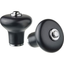 Topuz, Siyah-Krom Kaplama, 30 mm