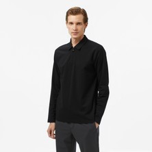 Nautica Erkek Siyah Classic Fit Uzun Kollu Polo Yaka T-Shirt K57022T.0TB