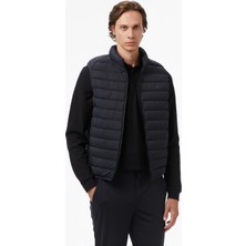 Nautica Erkek Siyah Regular Fit Su İtici Kaz Tüyü Yelek J57037T.0TB