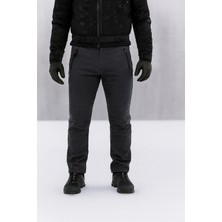 DRC Outdoor Erkek Tactical Outdoor Su Geçirmez Siyah Softshell Pantolon
