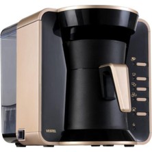 Pratik Türk Kahvesi Makinesi, Şık ve Kullanışlı Altın Tasarım