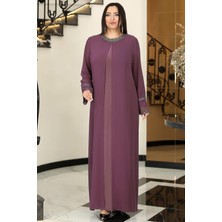 Sultan Tesettür Abiye Lavanta