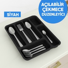 Çekmece Içi Kaşıklık – Çift Taraflı Ayarlanabilir Uzayabilen Çatal Bıçaklık Düzenleyici