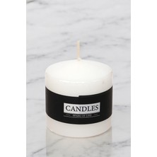 Dekoratif Kokusuz Baton Mum 6x6 cm