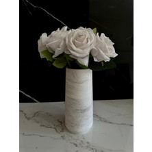Beton Vazo Dekoratif Saksı El Yapımı Şık Aksesuar
