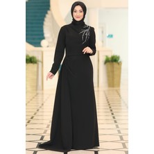 Adel Tesettür Abiye Siyah