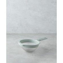 Yeşil Plastik Süzgeç 20X35 Cm, Dayanıklı ve Pratik Kullanım