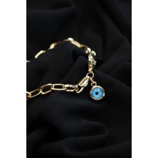 Kadın Altın Gözlü Bileklik