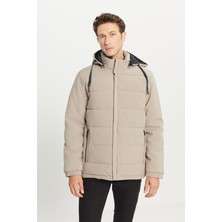 Altınyıldız Classics Standart Fit Normal Kesim Dik Yaka Kapüşonlu Yan Cepli Casual Mont