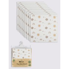 Bfs  Bistyle Planet 20X20 10'lu Penye Mendil 90164 Ekru