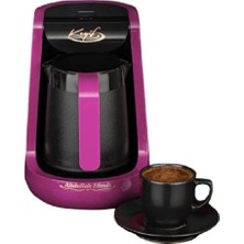 Fuşya Renkli Türk Kahvesi Makinesi, Şık ve Pratik Kahve Keyfi