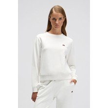 Ellesse Pamuklu Regular Fit Bisiklet Yaka Logolu Sweat Bayan Sweat EF553