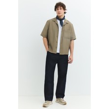Goodıe Relaxed Fit Koyu Indigo Klasik 5 Cep Erkek Jean Pantolon