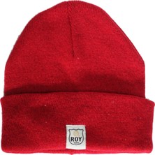 Yumuşak Katlamalı Örme Bere Yetişkin Unisex Kalın Kışlık