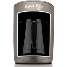 Köpüklüm 4 Fincan Kapasiteli, 735W Türk Kahve Makinesi, Şık Koyu Gri Renk