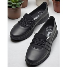 112 Ortopedik Taban Günlük Kadın Ayakkabı Babet Casual Günlük Ayakkabı