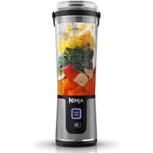 Taşınabilir Kablosuz Mikser ve Smoothie Makinesi, Güçlü, 530ML, Şarj Edilebilir, Gri