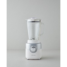 Cam Sürahi Blender 1750 ml Beyaz-Krom, Şık ve Kullanışlı Mutfak Aksesuarı