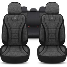 City Serisi Seat Ibiza 2002-2008 ile Uyumlu Koltuk Kılıfı, Siyah