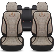 City Serisi Toyota Hilux 2016-2020 ile Uyumlu Koltuk Kılıfı, Kahverengi