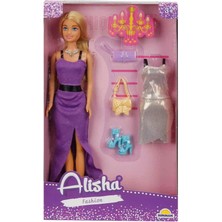 Nessiworld 3393 Sun-Rst-Sıs Minik Alisha Yedek Kıyafetli Bebek Set 29 cm - Sunman