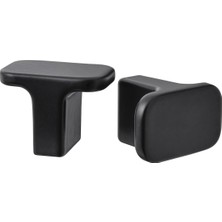 Topuz, Antrasit, 15 Mm, 2 Adet