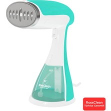 Portatif 2'si 1 Arada Buharlı Dikey Kırışık Giderici, 1500W, Turkuaz, 220-240V