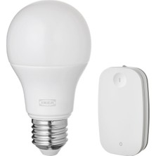 Uzaktan Kumanda Kiti, Sıcak Beyaz, E27, Akıllı Kablosuz Reosta