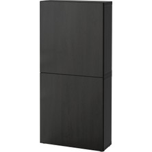 Duvar Dolabı, Venge, 60X22X128 Cm, Lappvıken