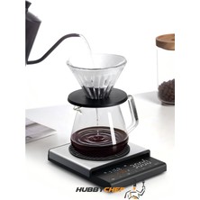 Zaman Ayarlı Profesyonel Kahve ve Mutfak Terazisi, Hassas Ölçüm Için Ideal