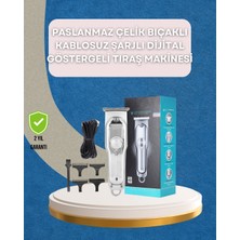 Saç ve Sakal Kesme Makinesi – Şarjlı, Profesyonel Performans, Ayarlanabilir Uzunluk