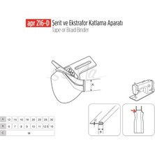 Katlama Aparatı 18X9, Şerit ve Ekstrafor, Güçlü ve Dayanıklı, Pratik Kullanım