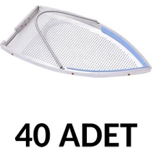 40 Adet Sanayi Tipi Alüminyum Teflon Ütü Seti, Güçlü ve Dayanıklı