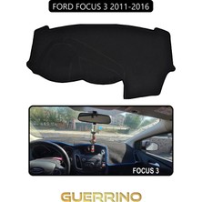 Ford Focus 3 (2011-2016)TORPİDO Koruma Halısı Siyah Kenar