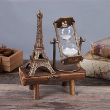 Eyfel Kulesi Kum Saati Dekoratif Hediyelik