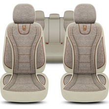 City Serisi Ford Ranger 2010-2011 ile Uyumlu Koltuk Kılıfı, Bej