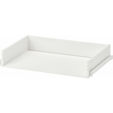 Ön Panelsiz Çekmece, Beyaz, 15X40 cm