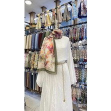 Pastel Bahar Şal Mint