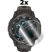 Garmin Instinct® Crossover Amoled Akıllı Saat ile Uyumlu Ipg Hydrogel Ekran Koruyucu (2 Adet)